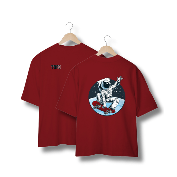 Astronaut skater Oversized Back