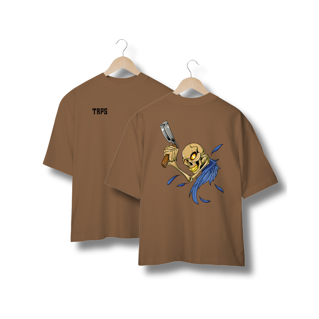 Nome do produto: Barber Skull Oversized Back