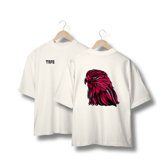 Pink Hawk Oversized Back