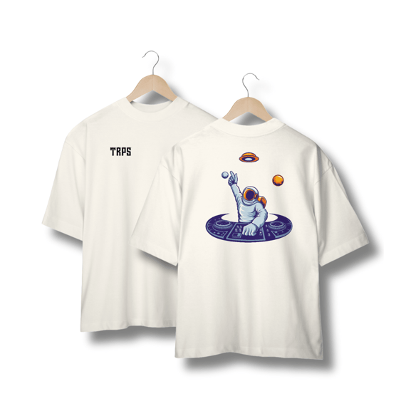 Astronaut Dj Oversized Back