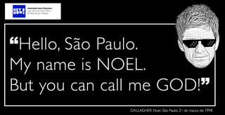 Nome do produto Noel GOD in SP 98 - FEM - versão escura