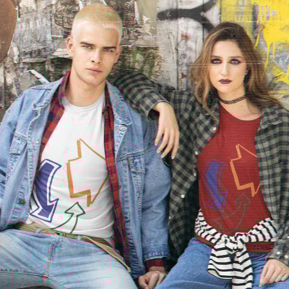 Camisa Nork Rabisco Fluxo Circular Prime