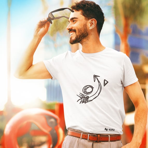 Camisa Nork Rabisco Circulo em Movimento Prime