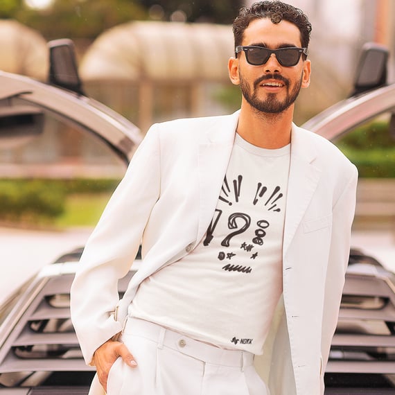 Camisa Nork Rabisco Expressão em Símbolos