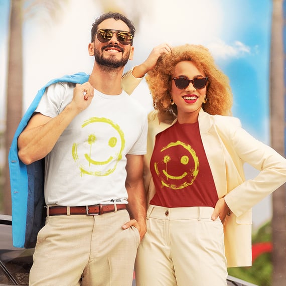 Camisa Nork Rabisco Sorriso Solar