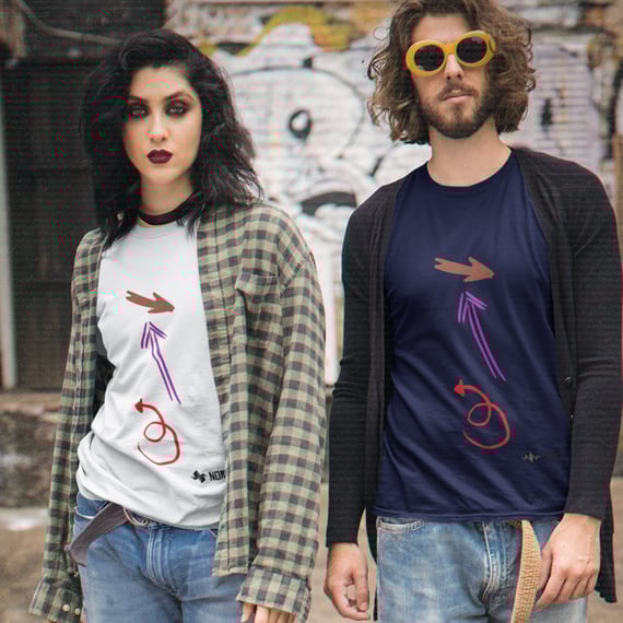 Camisa Nork Rabisco Dinâmica em Movimento Prime