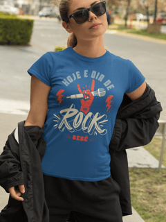 Nome do produto Camiseta Baby Look - Hoje é Dia de Rock Bebê