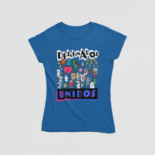Nome do produto Camiseta Baby Look - Desafinados Unidos