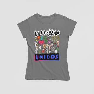 Nome do produto Camiseta Baby Look - Desafinados Unidos
