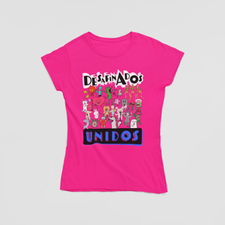 Nome do produto Camiseta Baby Look - Desafinados Unidos