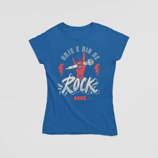 Nome do produto Camiseta Baby Look - Hoje é Dia de Rock Bebê