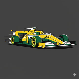 Nome do produto Brazilian F1 Car | Premium T-Shirt
