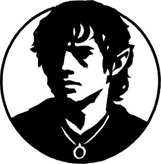 Nome do produto Frodo, The Holder| Premium T-Shirt