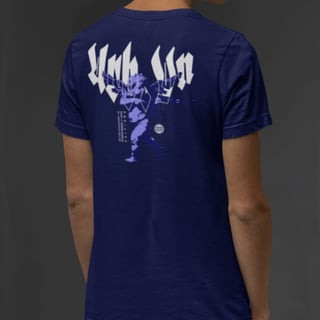 Nome do produto T-Shirt | Entre o Céu e o Caos - Azul