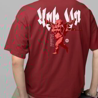 Nome do produto Oversized | Entre o Céu e o Caos - Vinho