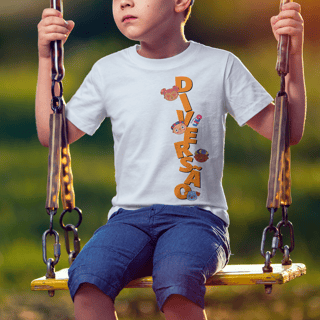 Nome do produto Camiseta Infantil Quality Diversão (10 a 14)