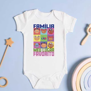 Nome do produto Body Família Meu Lugar Favorito
