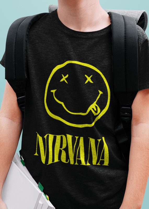CAMISETA INFANTIL NIRVANA