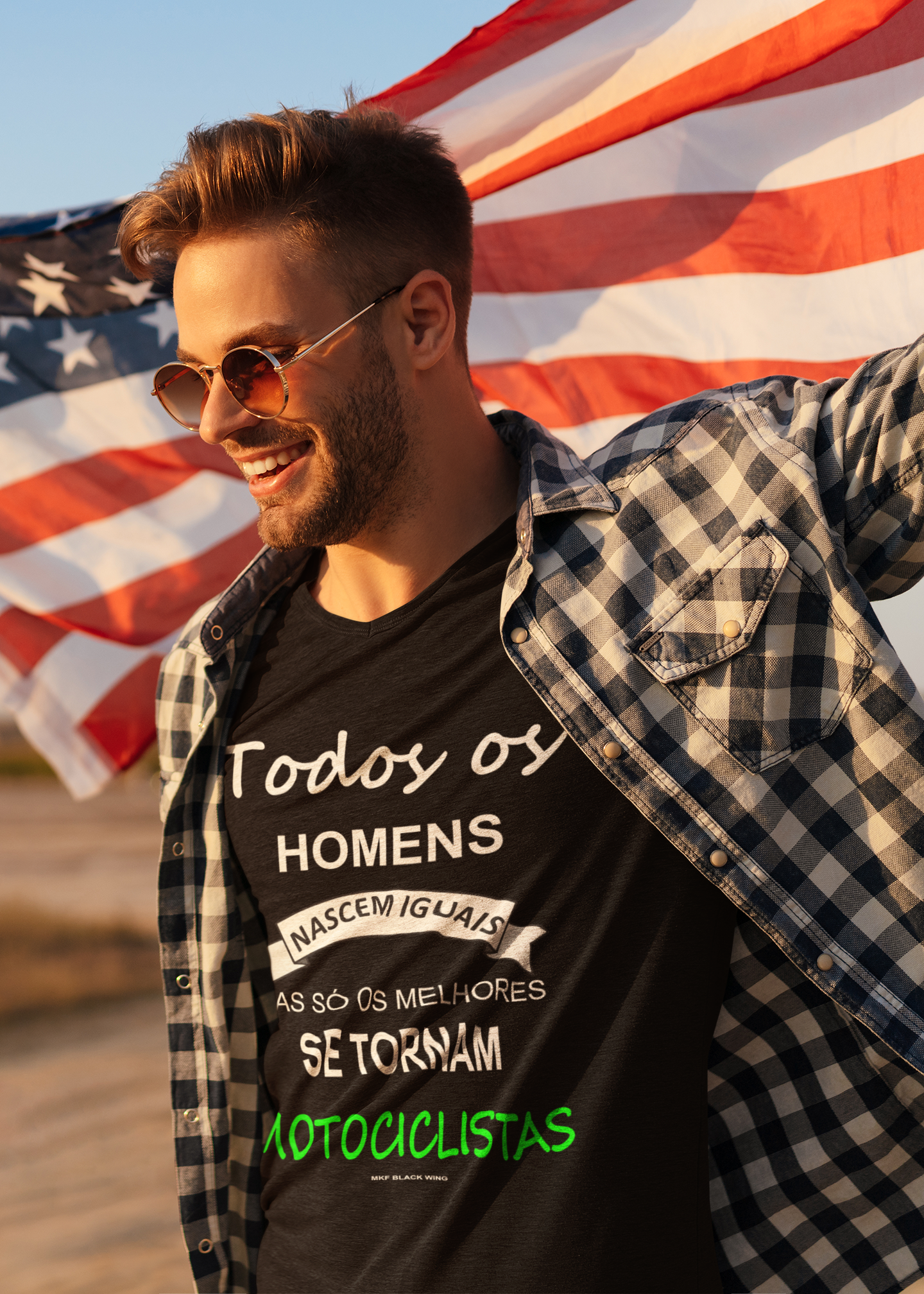 CAMISETA FRASE TODOS OS HOMENS