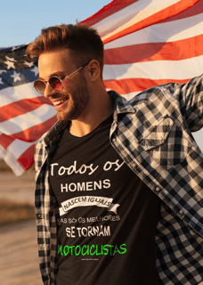 CAMISETA FRASE TODOS OS HOMENS