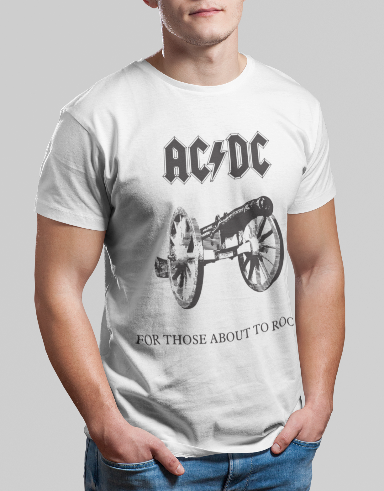 CAMISETA AC/DC FOR THOSE