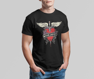 CAMISETA BON JOVI