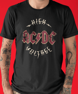 CAMISETA ACDC HIGH VOLTAGE