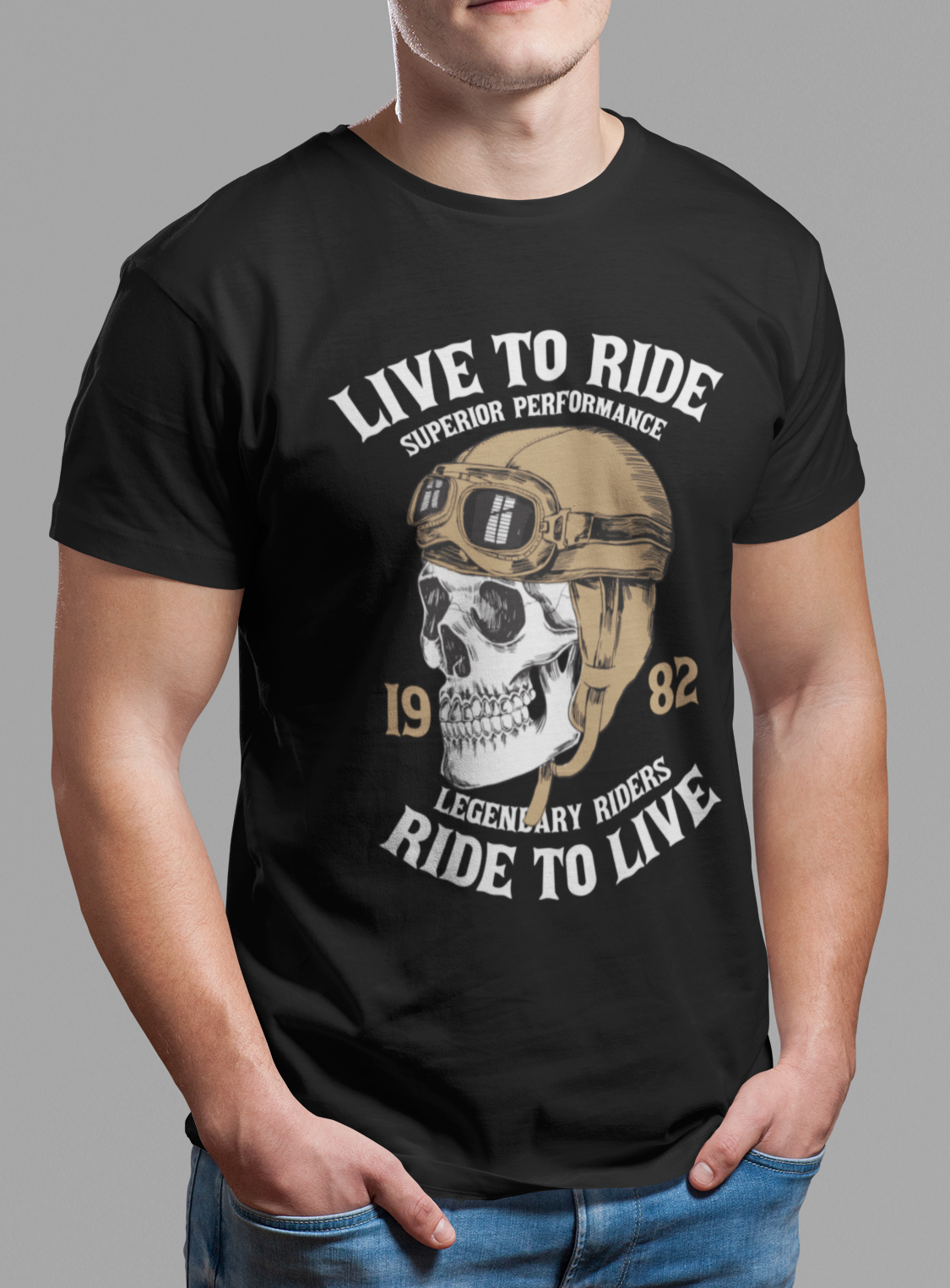 CAMISETA LIVE TO RIDE