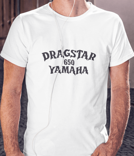 Nome do produto CAMISETA DRAGSTAR BRANCA