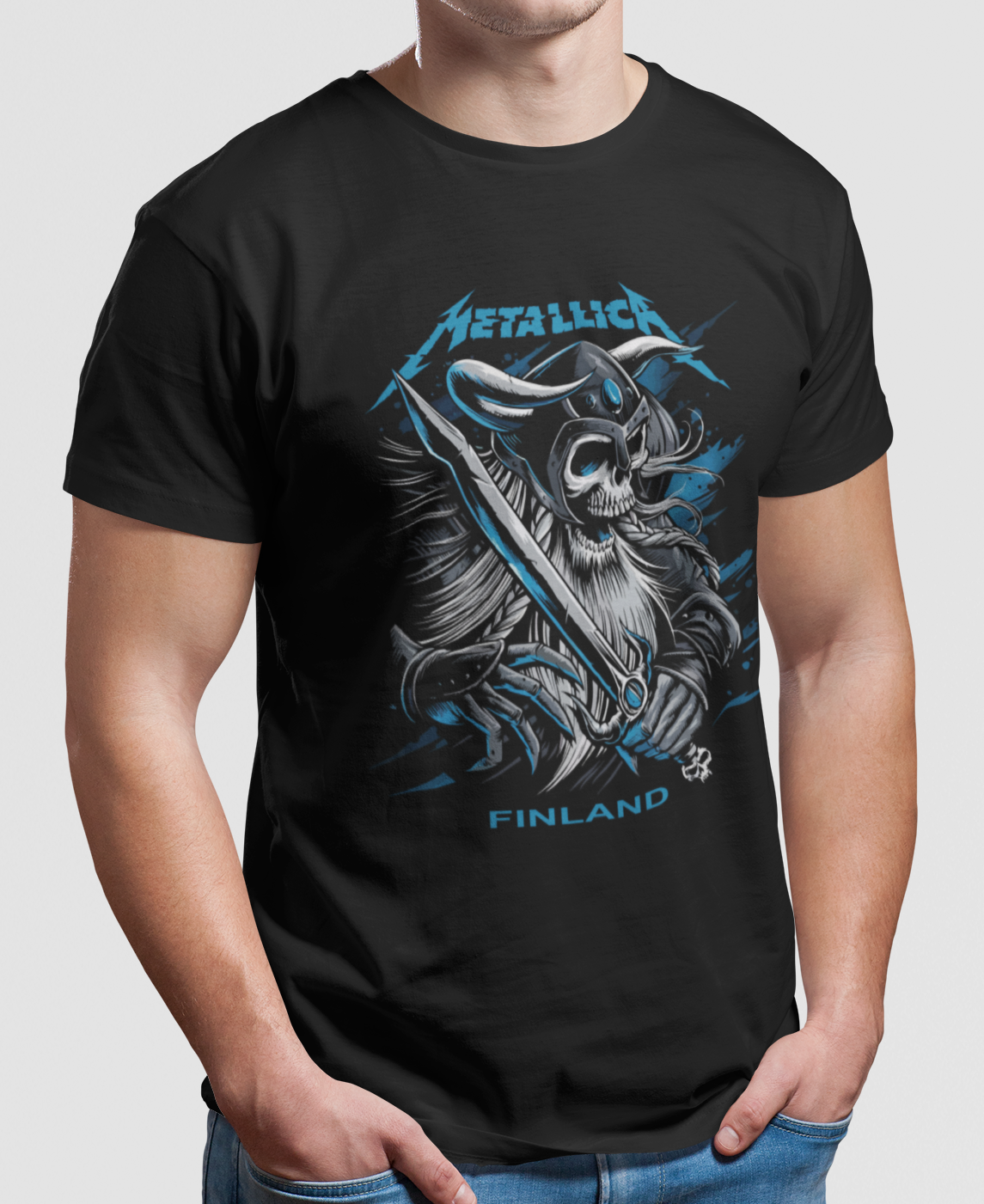 CAMISETA METALLICA FINLAND