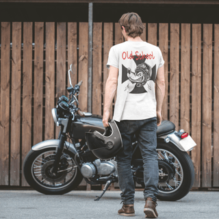 CAMISETA LOBO OLD SCHOOL