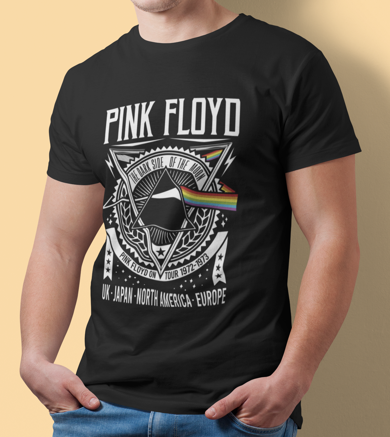 CAMISETA PINK FLOYD DARK SIDE