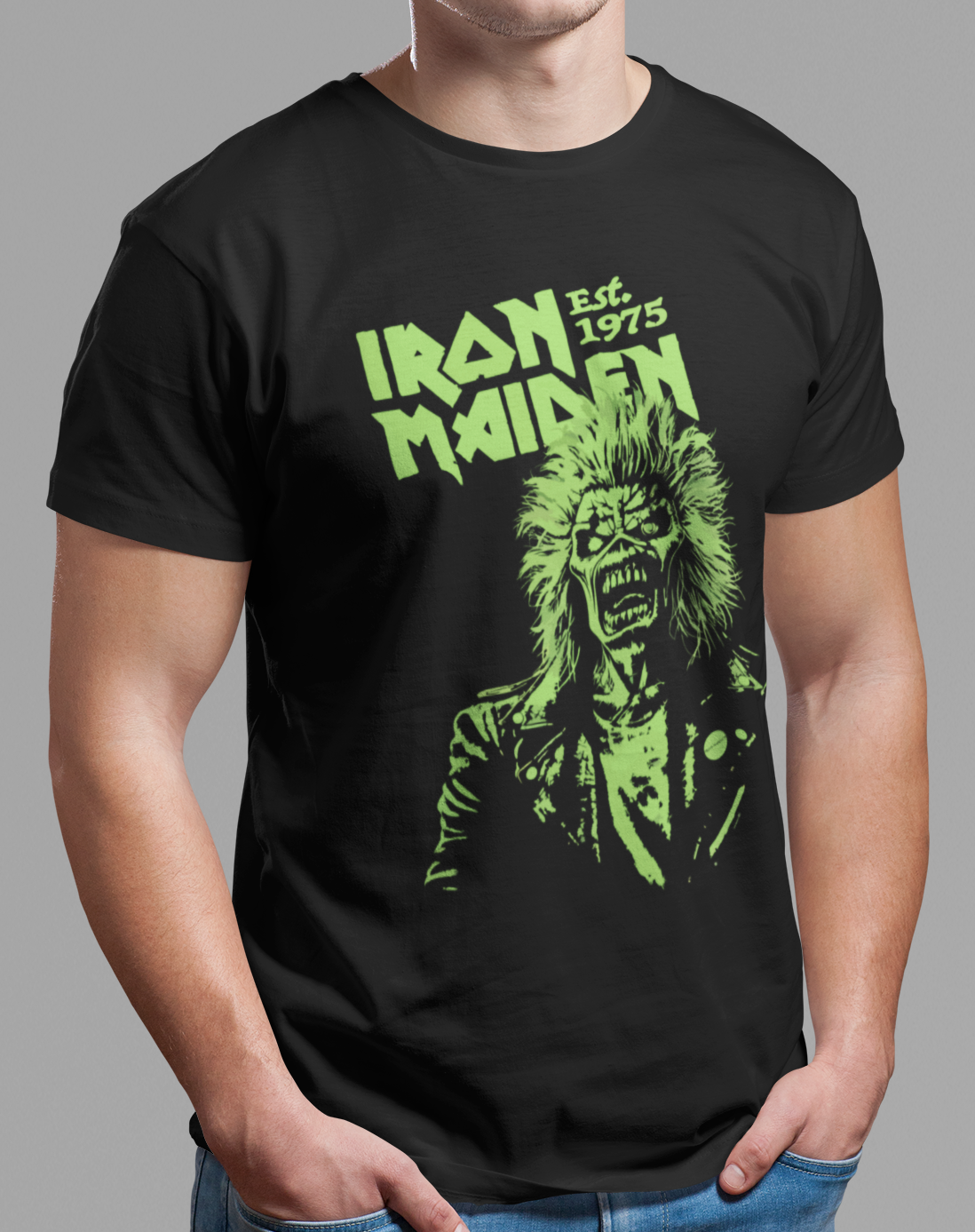 CAMISETA IRON MAIDEN EST 75