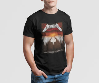 CAMISETA METALLICA MASTER OF PUPPETS