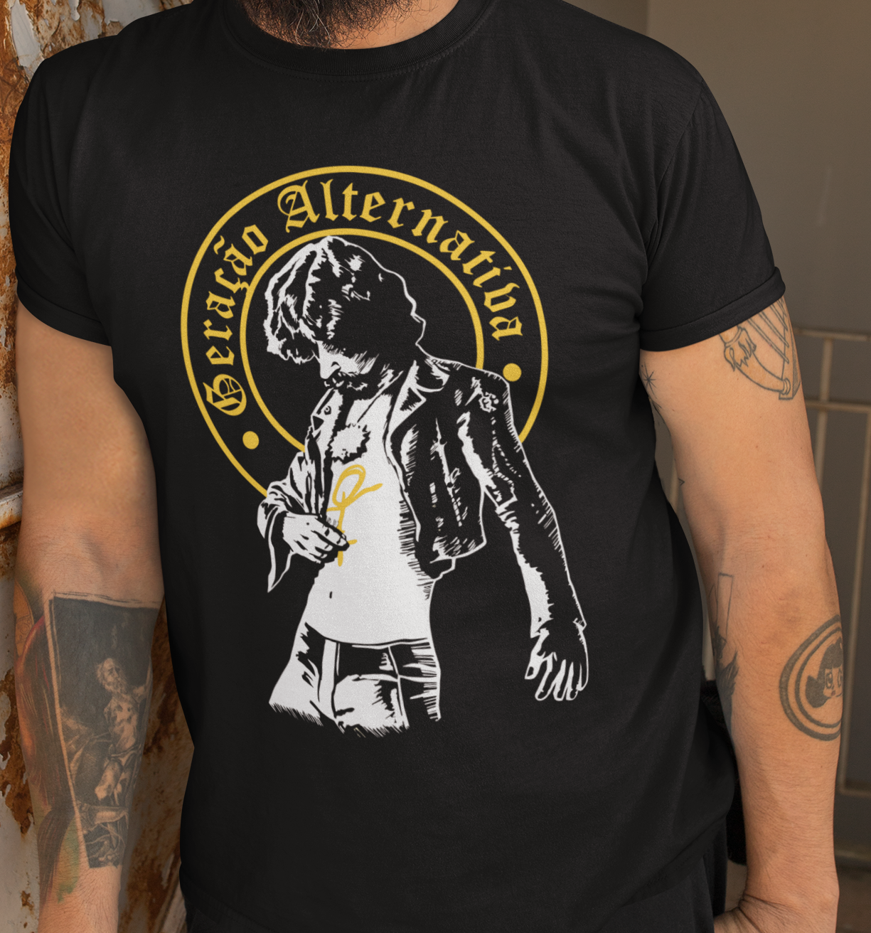 CAMISETA RAUL SEIXAS GERAÇÃO ALTERNATIVA