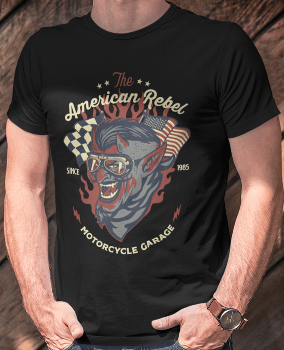 CAMISETA AMERICAN REBEL