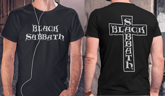 CAMISETA BLACK SABBATH