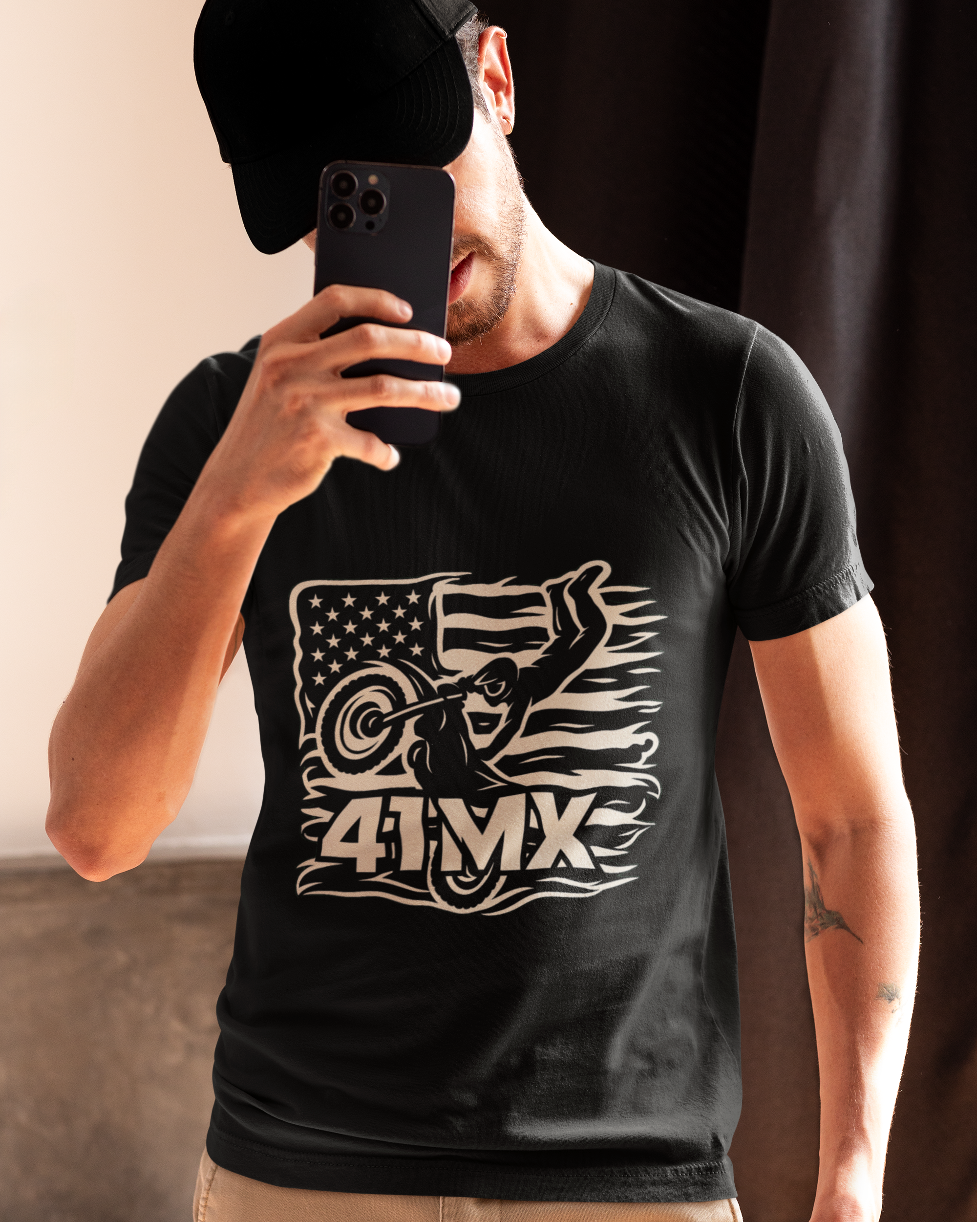 CaCamiseta Quality 41MX UNISSEX- Estampada Algodão Premium Estilo Motocross - 00011