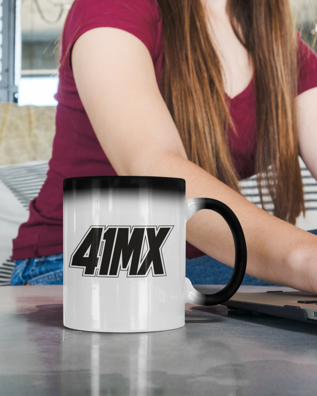 Caneca Magica 41MX em Porcelana 325ml - branca - 00182
