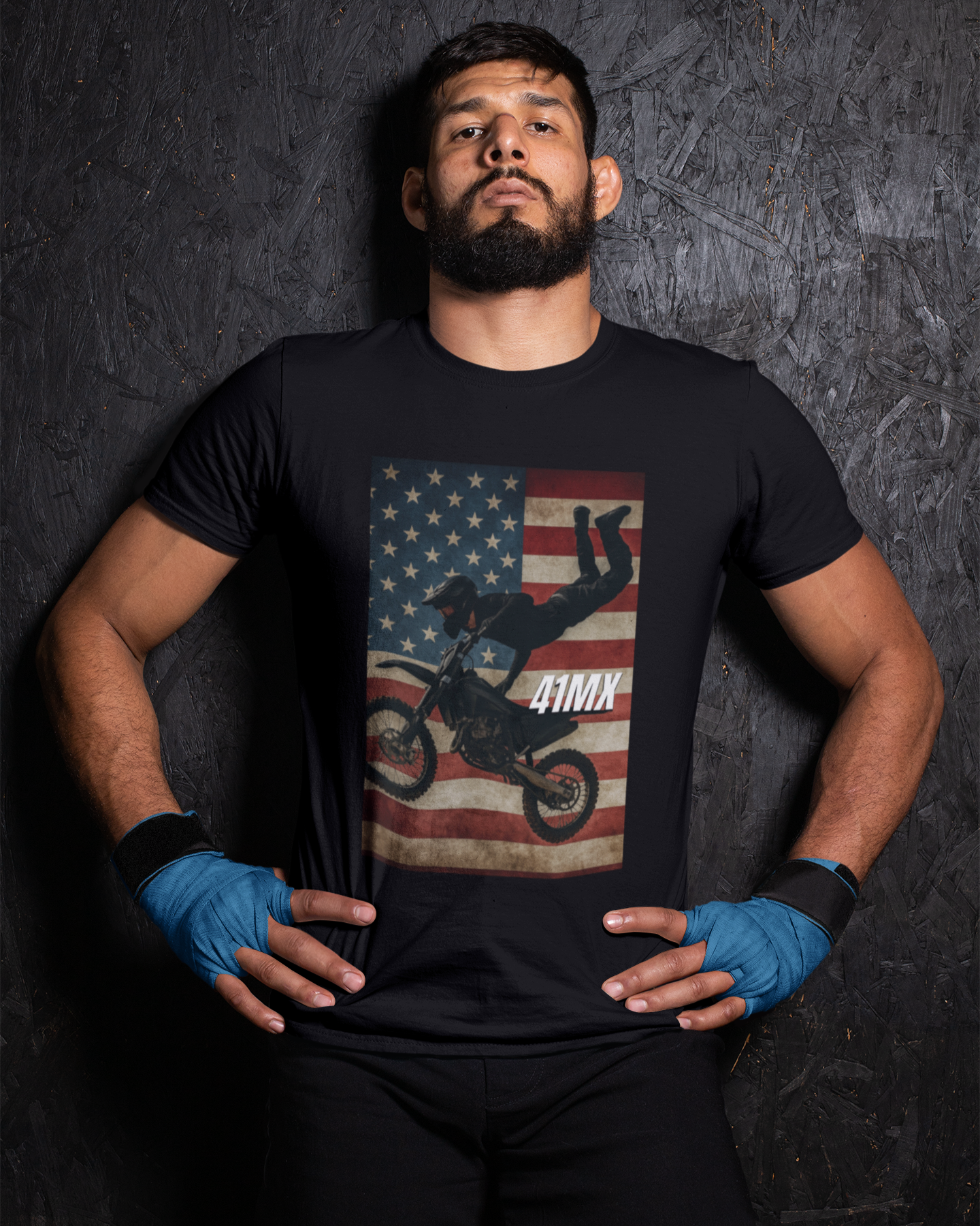 Camiseta Quality 41MX UNISSEX- Estampada Algodão Premium Estilo Motocross - 00010