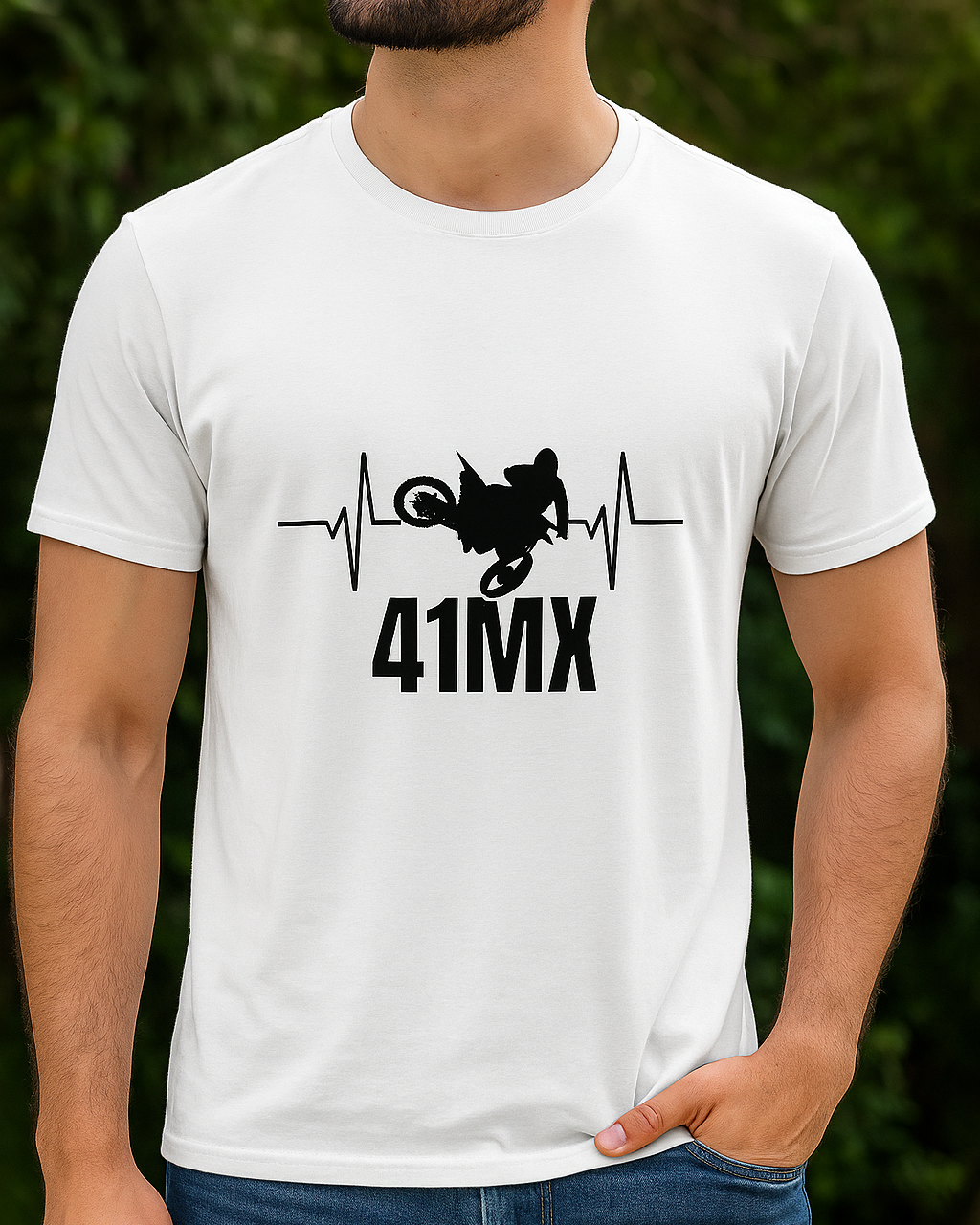 Camiseta Quality 41MX UNISSEX- Estampada Algodão Premium Estilo Motocross - 00013