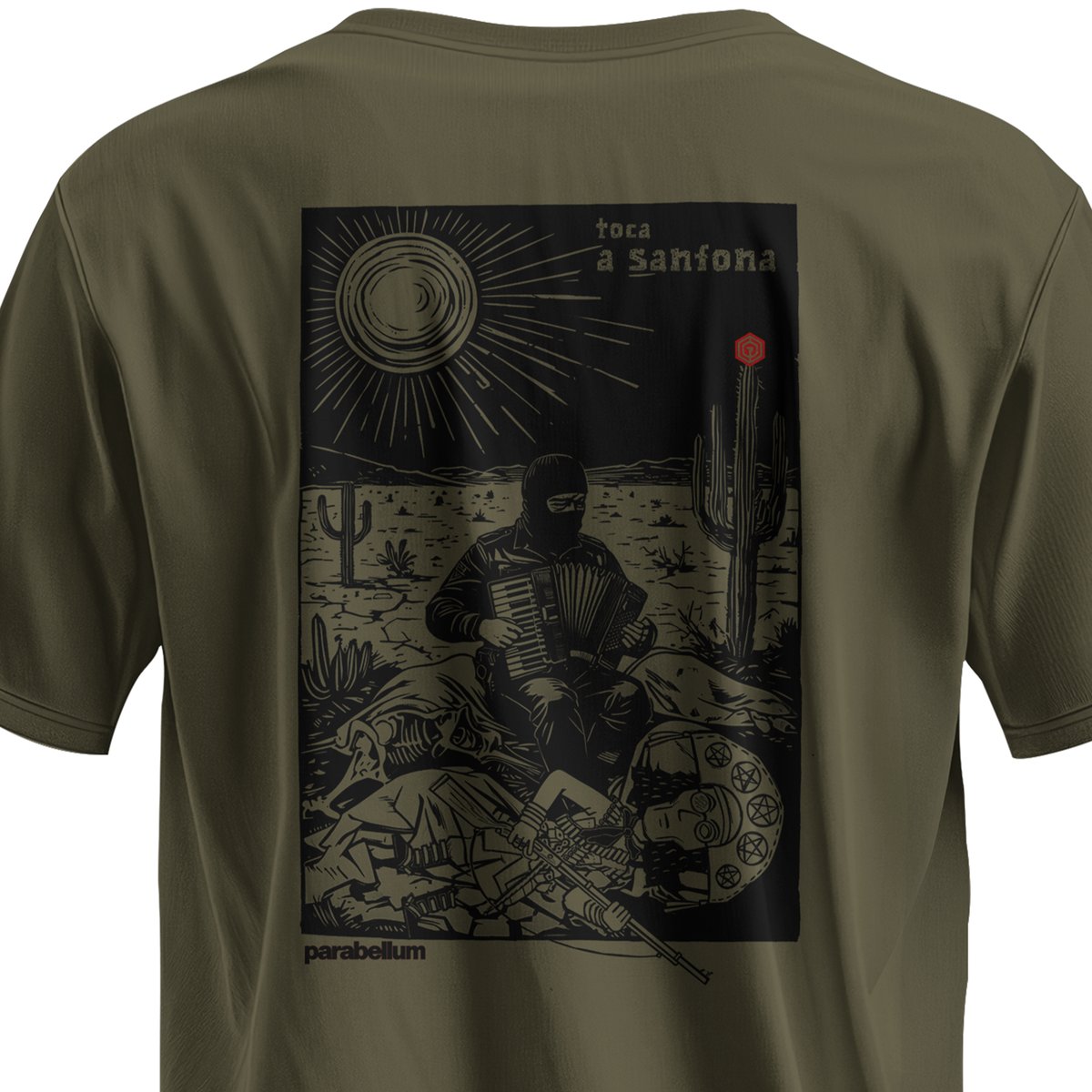 Nome do produto: Toca a sonfona- Cores Militares