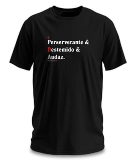 Nome do produtoPerseverante, destemido e audaz.