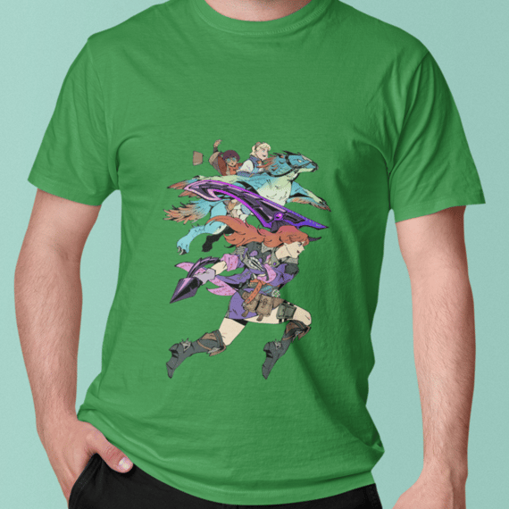 Camiseta - Time Mistério na Caçada - Monster Hunter Edition