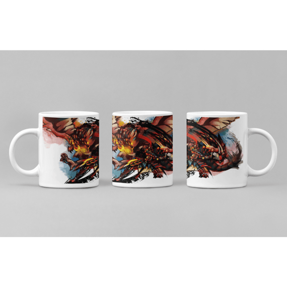 Caneca - Rathalos + Caçador