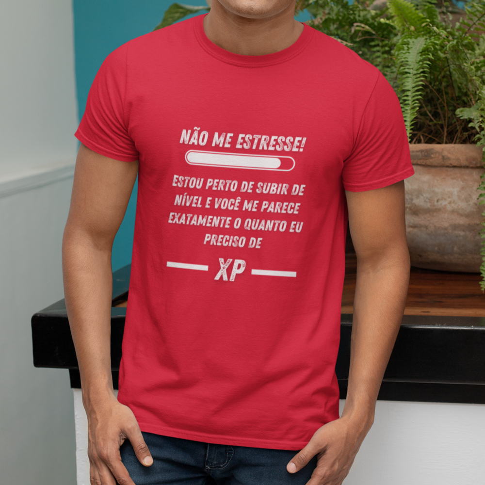 Nome do produto: XP - Camiseta do Aventureiro Irritado