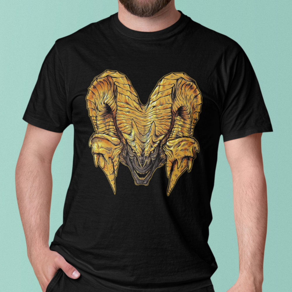 Nome do produto: Camiseta - Kulve Taroth, a Rainha Dourada