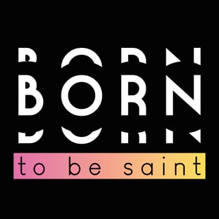 Nome do produto Sweatshirt Born to be saint