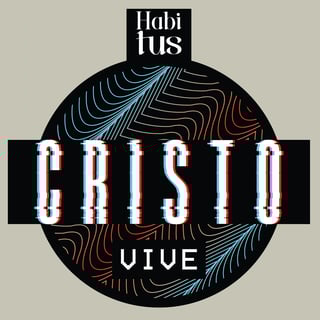 Nome do produto Tshirt Cristo Vive Glitch