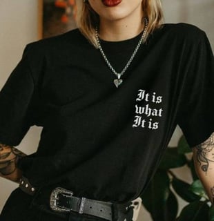 Nome do produto It Is What It Is
